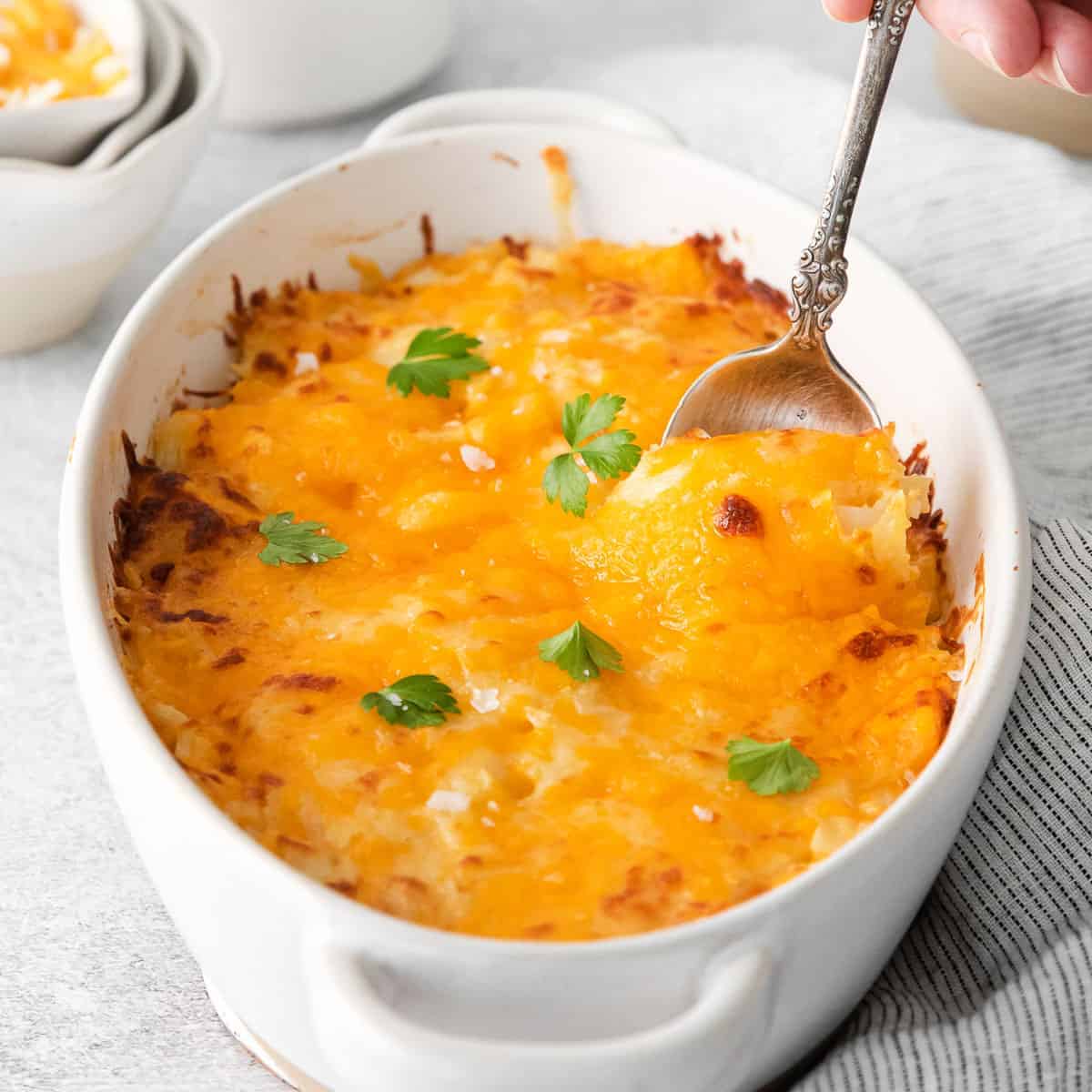 Midwestern Holiday Staple: The Best Homemade Cheesy Potato Casserole